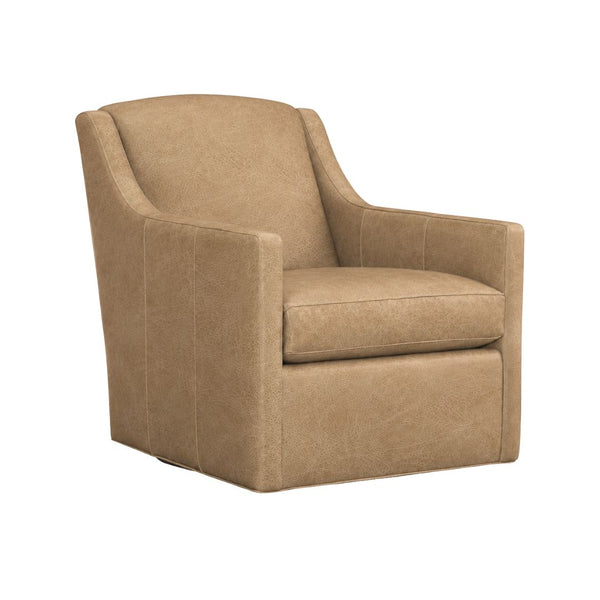 Kendall Leather Swivel Chair