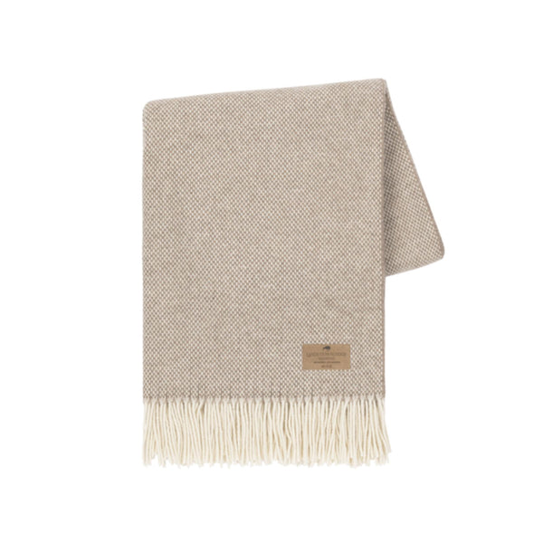 Latte Cashmere Throw