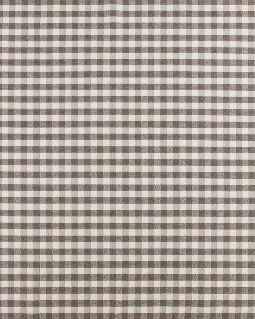 Latte Gingham Fabric