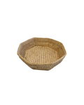 Light Woven Octagonal Tray