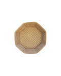 Light Woven Octagonal Tray