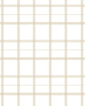 Linden Plaid Fabric in Natural