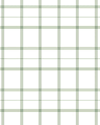 Linden Plaid Fabric in Sage