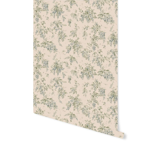 Lovisa Wallpaper in Blue