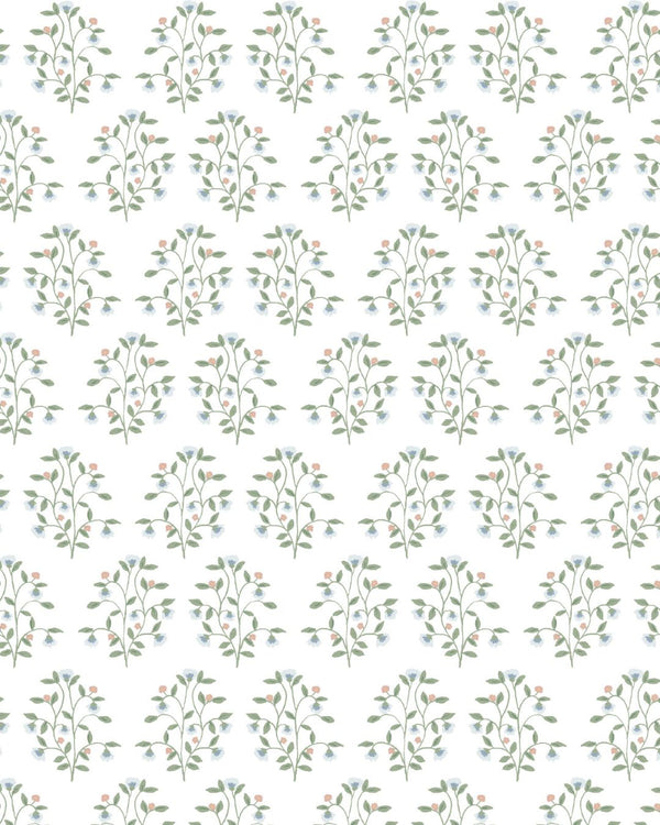 Lucille Floral Fabric in Multi