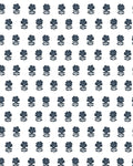 Lulu Floral Fabric in Navy