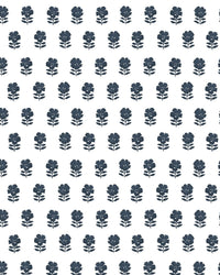 Lulu Floral Fabric in Navy