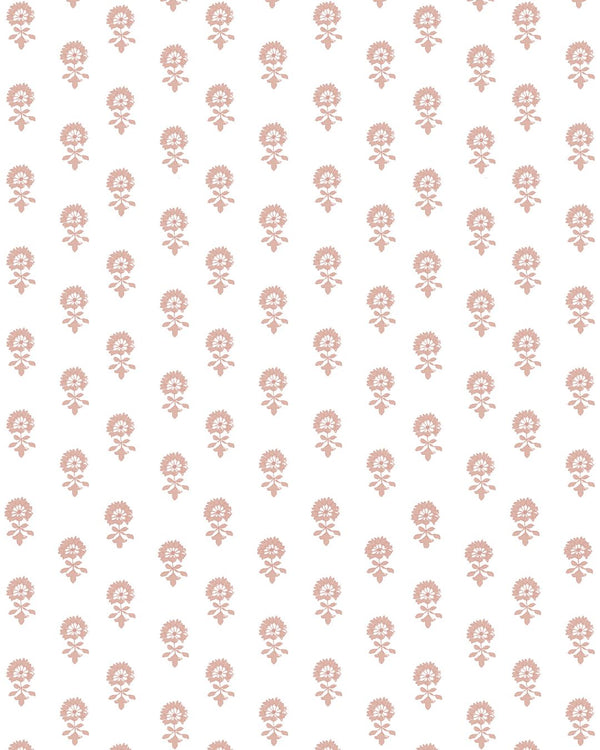 Lyla Fabric in Dusty Pink