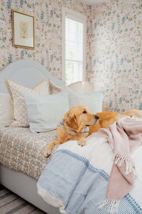 Greenwich Stripe Duvet in Sky
