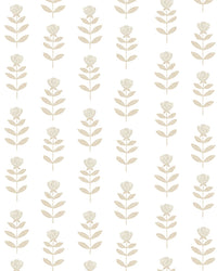 Madison Floral Fabric in Natural