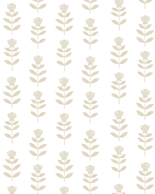 Madison Floral Fabric in Natural