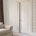 Madison Floral Wallpaper in Stone Grey