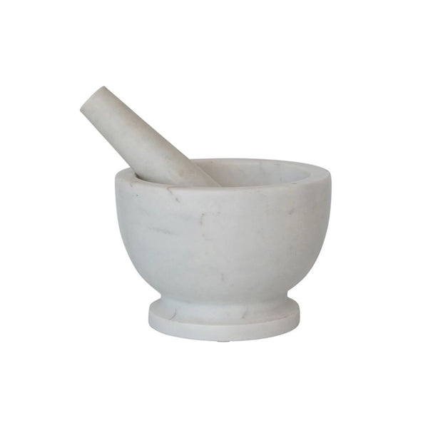 Marble Mortar & Pestle