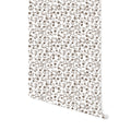 Market Floral Wallpaper in Latte