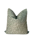 Market Floral Pillow in Olive