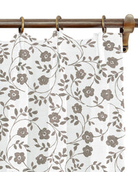 Market Floral in Latte Drapery Panel