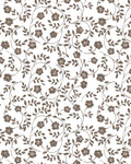 Market Floral in Latte Drapery Panel