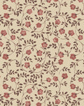Market Floral Fabric in Natural