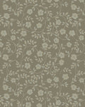 Market Floral in Olive Drapery Panel