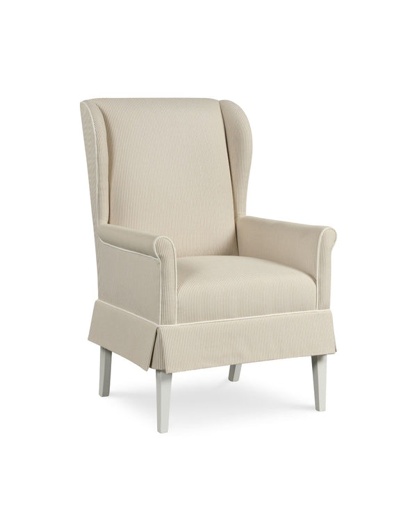 Marvin Arm Chair with Kick Pleat