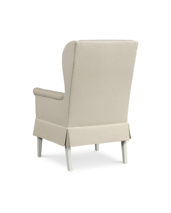 Marvin Arm Chair with Kick Pleat
