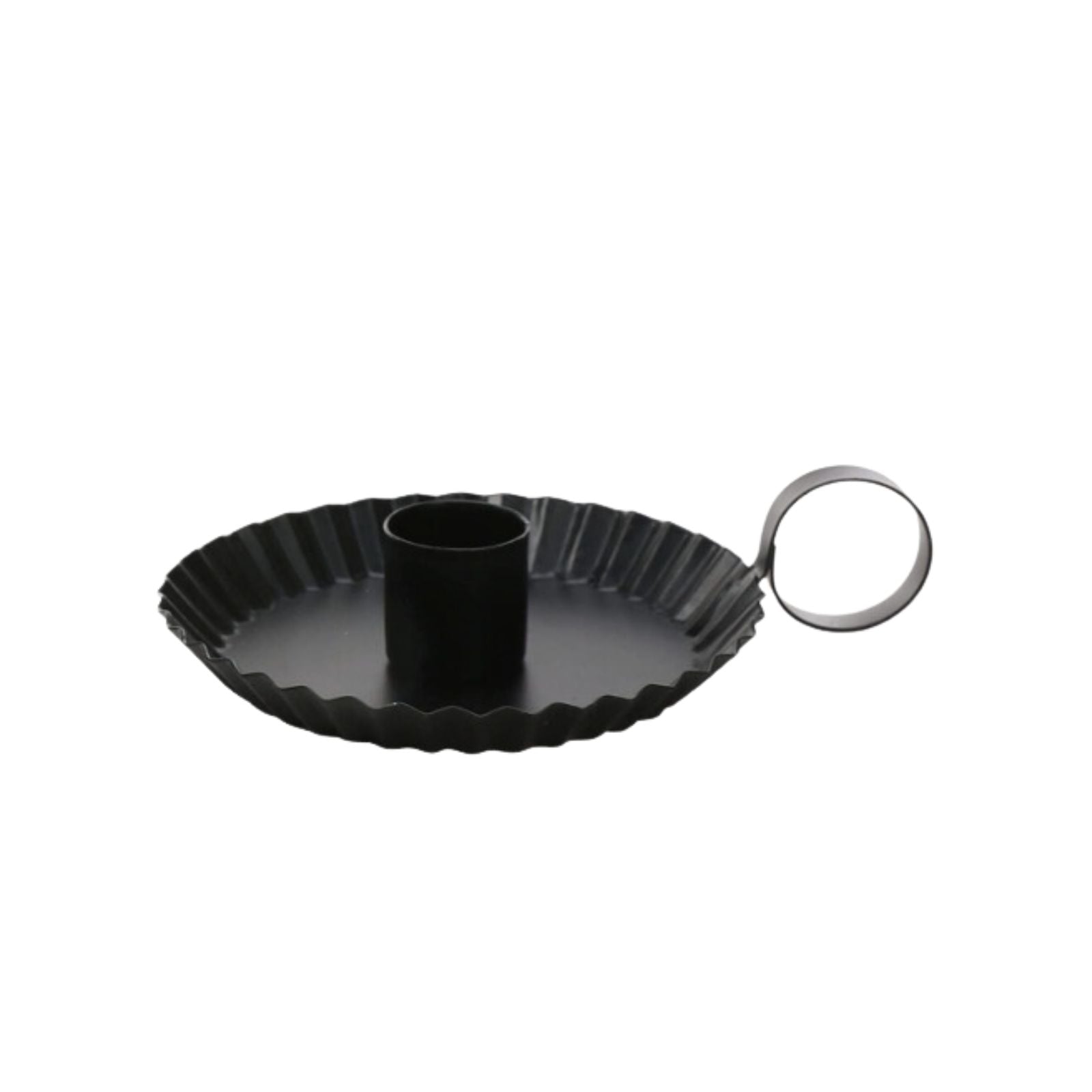 Metal Candle Dish with Hook - Set of 3