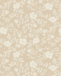 Natasha Floral Fabric in Natural