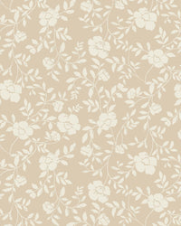 Natasha Floral Fabric in Natural