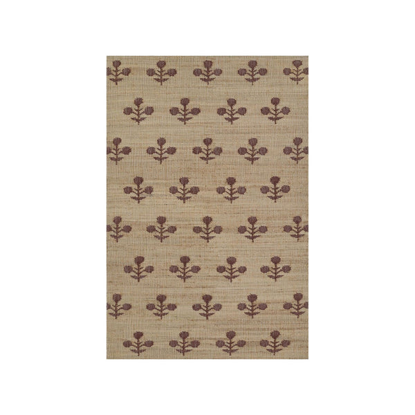 Orchard Bloom Rug in Rust