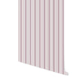Oscar Stripe Wallpaper in Lilac