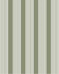 Oscar Stripe Fabric in Laurel