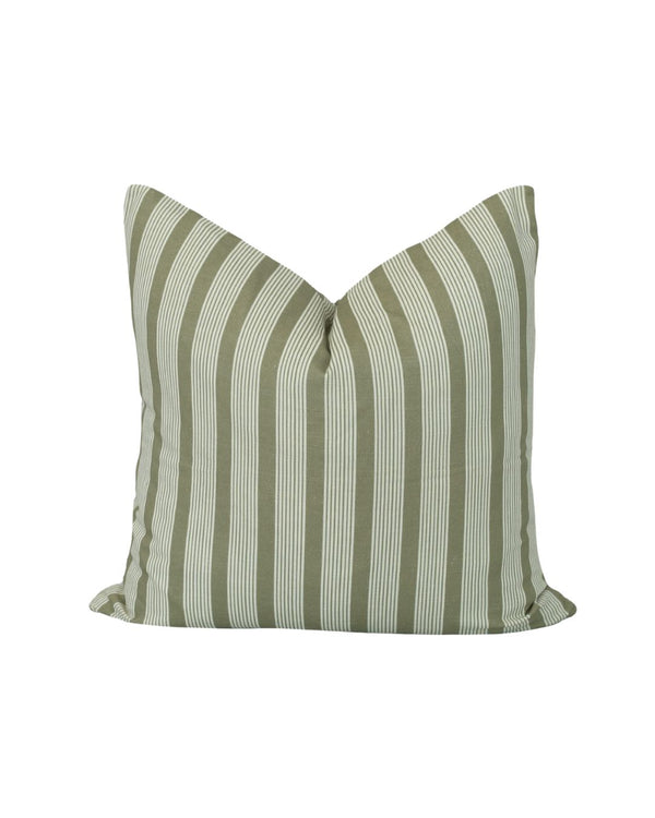 Oscar Stripe Pillow in Laurel