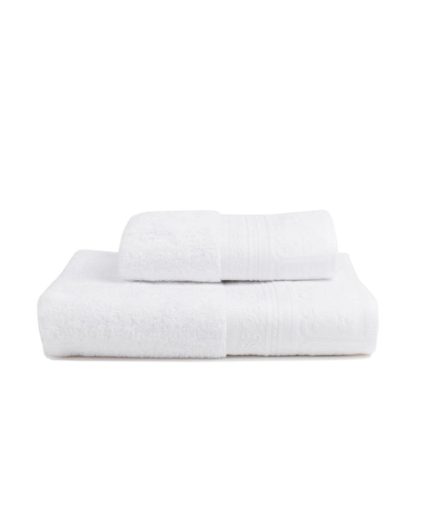 Piazza Towel Collection in White