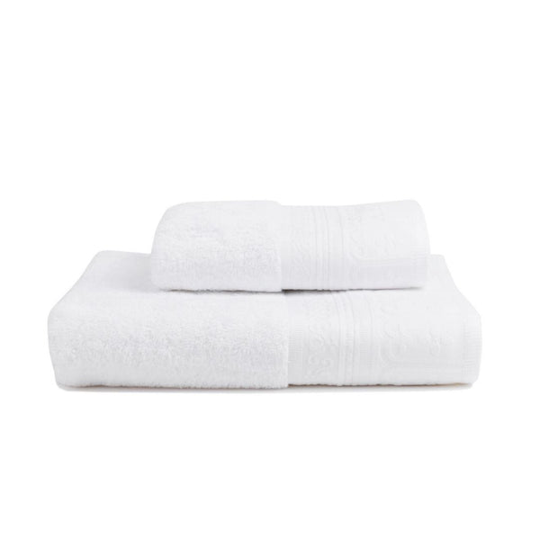 Piazza Towel Collection in White