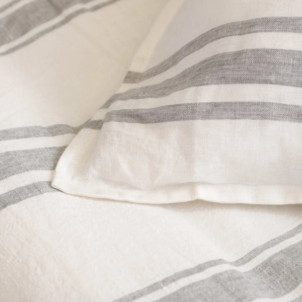 Pompano Duvet Cover in Grey