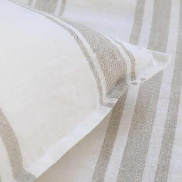 Pompano Duvet Cover in Beige