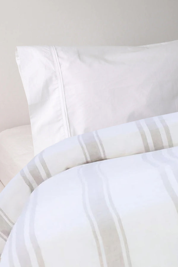 Pompano Duvet Cover in Beige