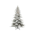 Pre-Lit Utah Fir Flocked Tree