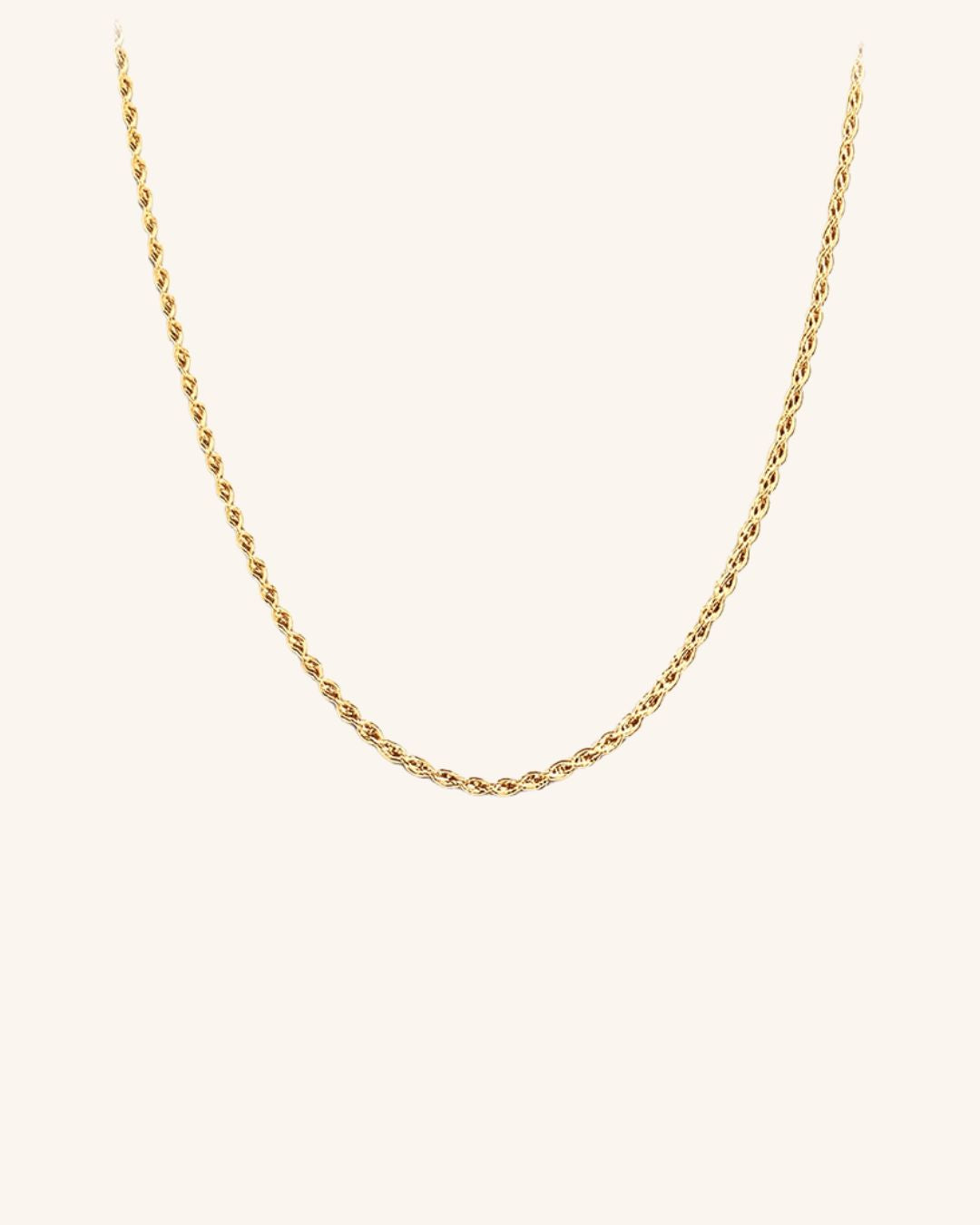 Mini Bowie Necklace- Gold