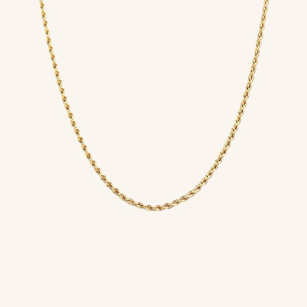 Mini Bowie Necklace- Gold