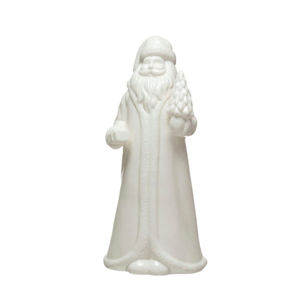 Large Stoneware Santa