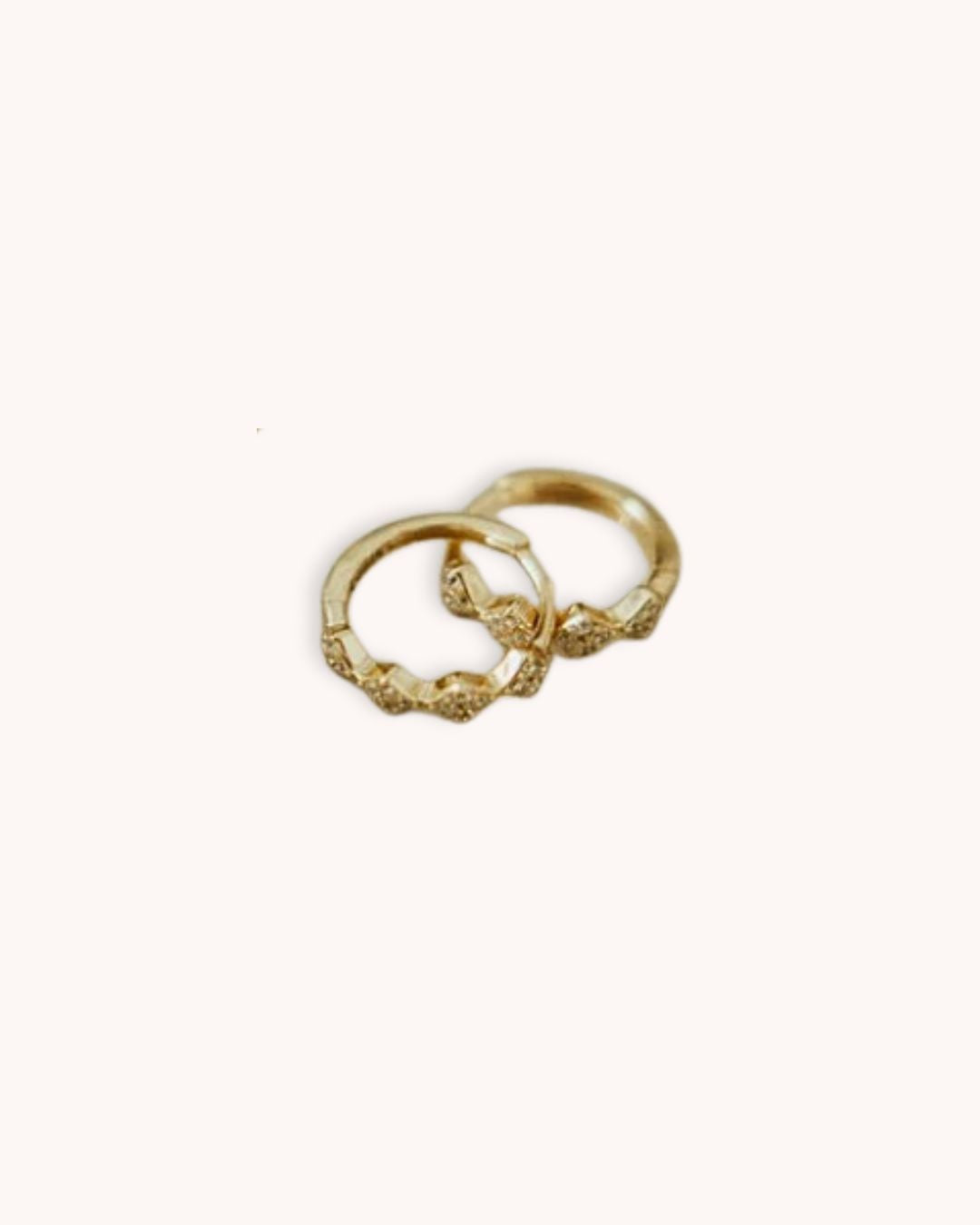 Alice Diamond Hoops