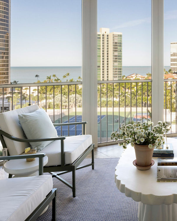 Riviera Lounge Chair in Sage