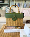 Miss Onassis Basket - Moss