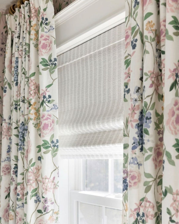 Betty in White Drapery Panel