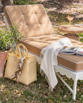 Riviera Chaise Lounge in Alabaster