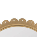 Candler Mirror in Brass