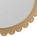 Candler Mirror in Brass