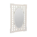 Garden Mirror in White