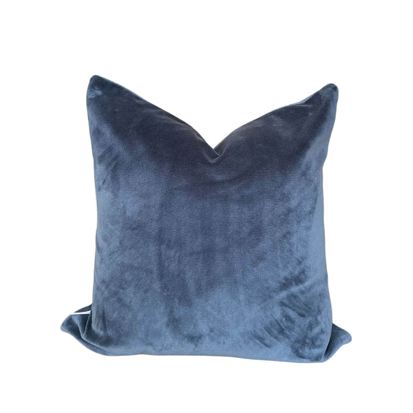 Velvet Pillow in Lake